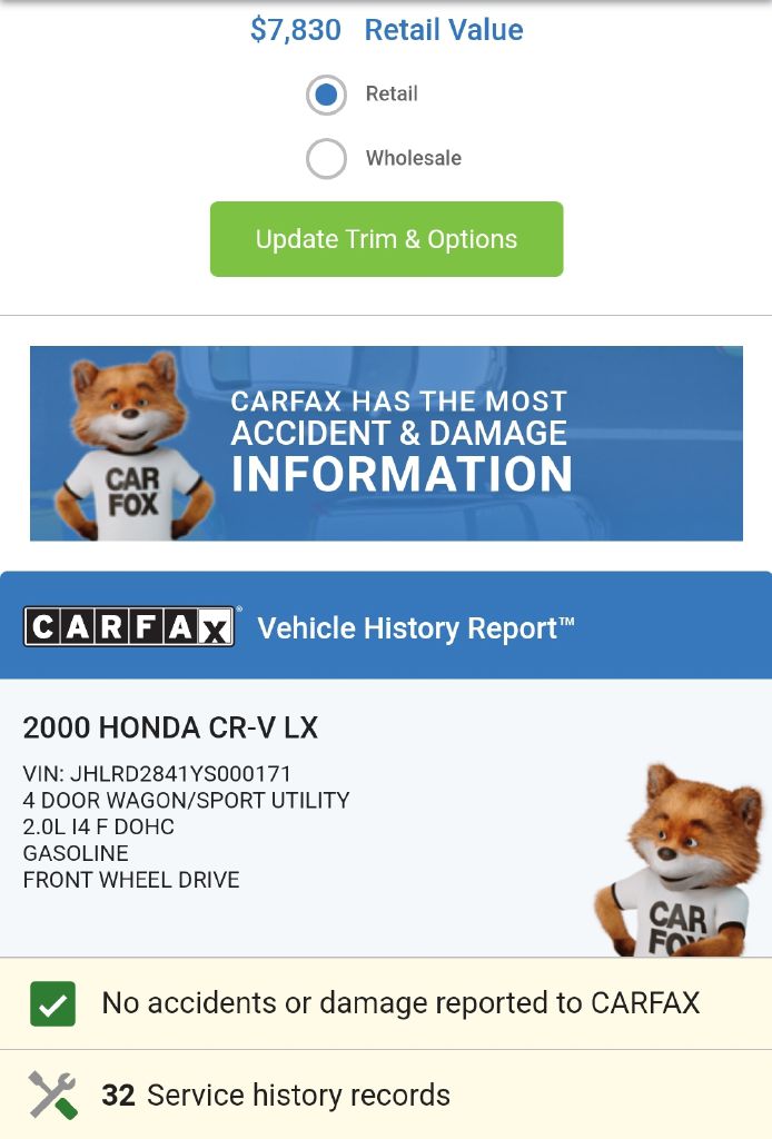 2000 HONDA CR-V - C0171