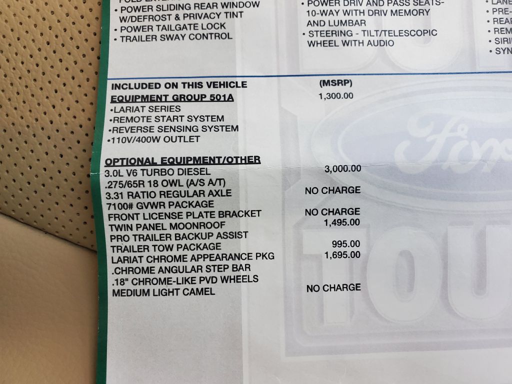 2020 FORD F150 - C8544