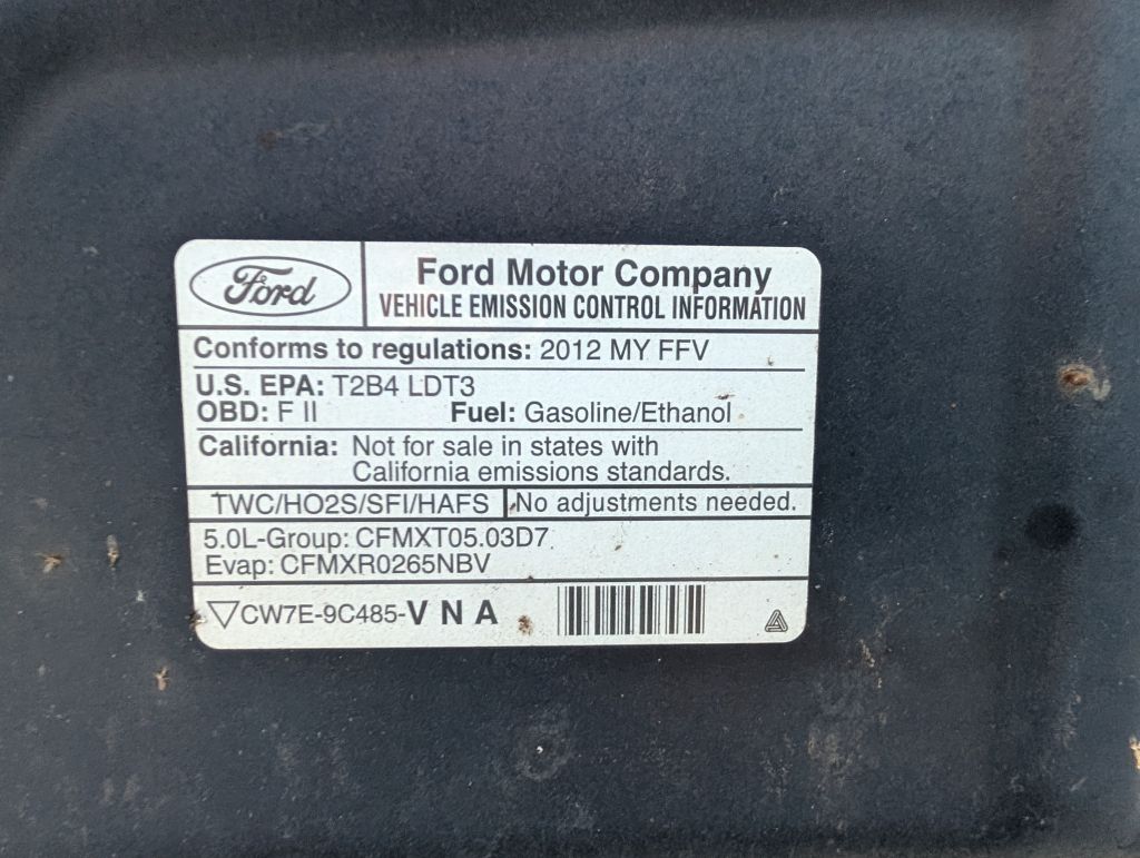 2012 FORD F150 - HAS2680