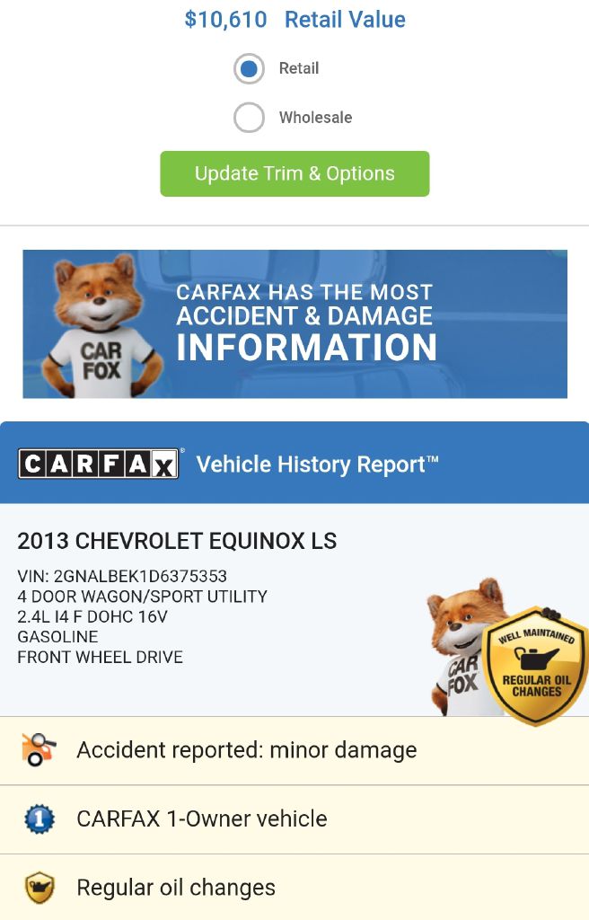 2013 CHEVROLET EQUINOX - HAS5353