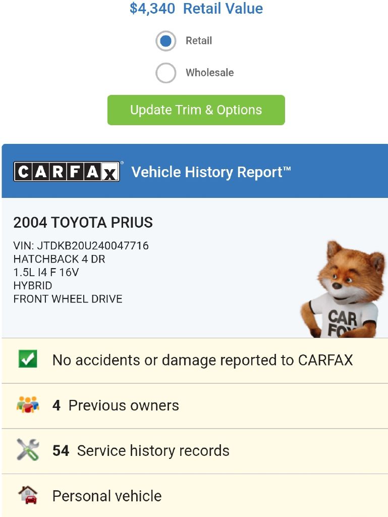 2004 TOYOTA PRIUS - HAS7716